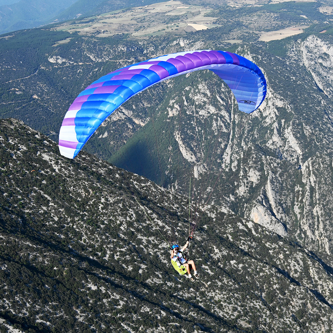 VLE057 - Parapente occasion - BGD - Anda - EN-A - taille ML - bleu - PTV 85-108kg