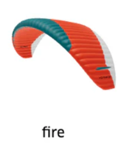 Beginner paraglider Advance Alpha 7 - new - zero flight