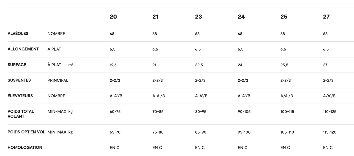 Niviuk Artik R2 Parapente EN-C
