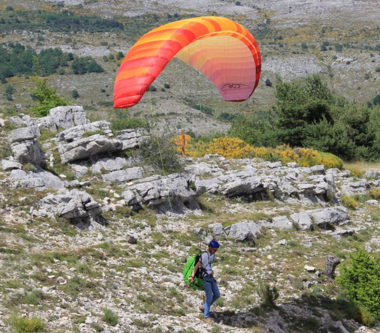 BGD Seed 14m Parapente de gonflage