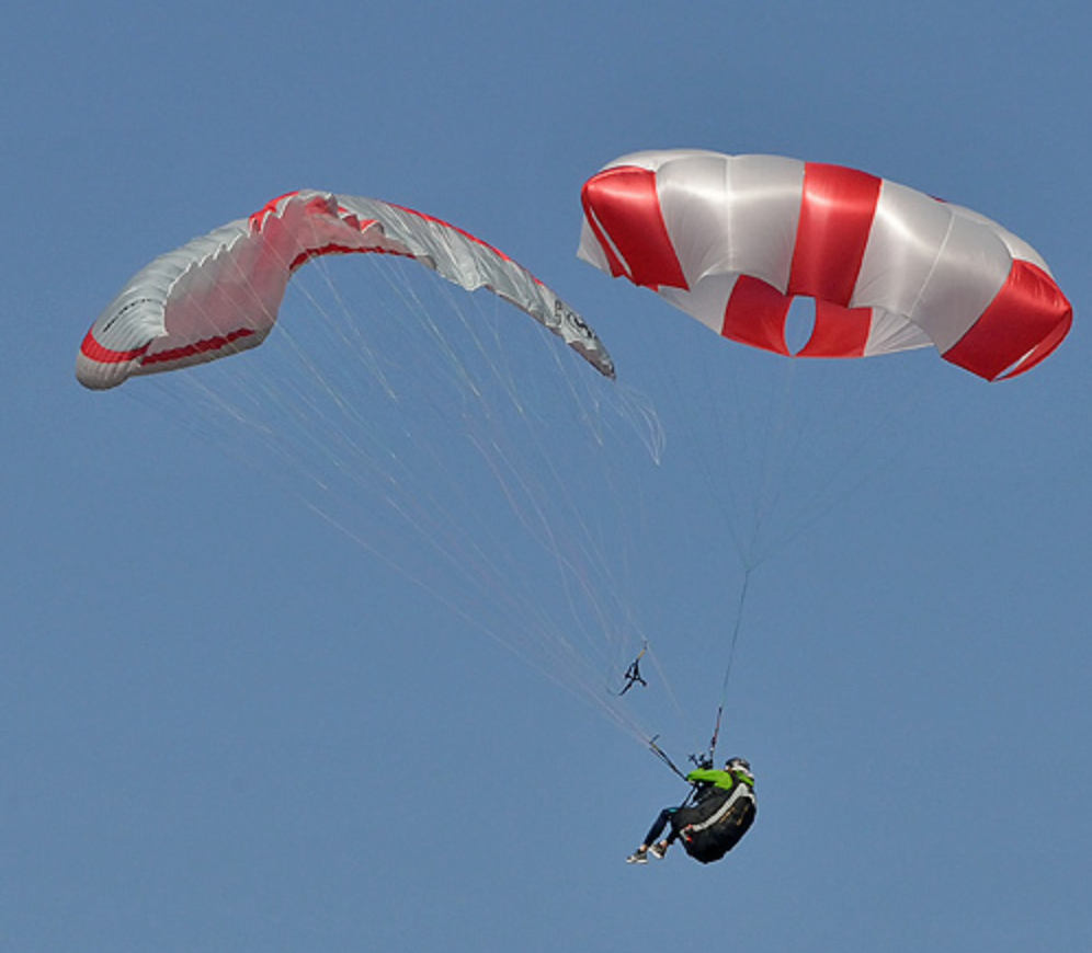 X-Dreamfly X-TWO classic - Parachute de secours lèger 110 - Parc école