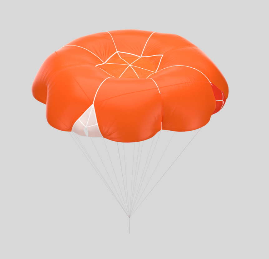 Parachute Biplace Companion SQR Classic 230