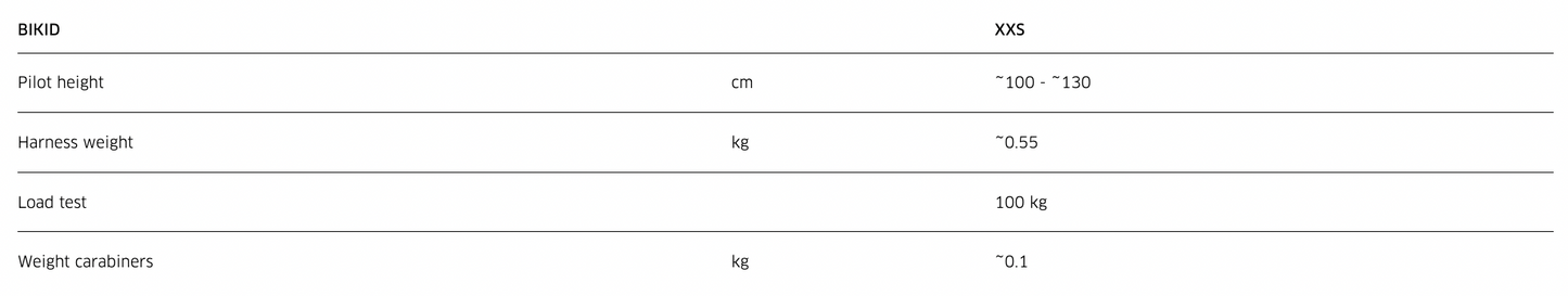Advance Bikid Kinder-Zweisitzergurt