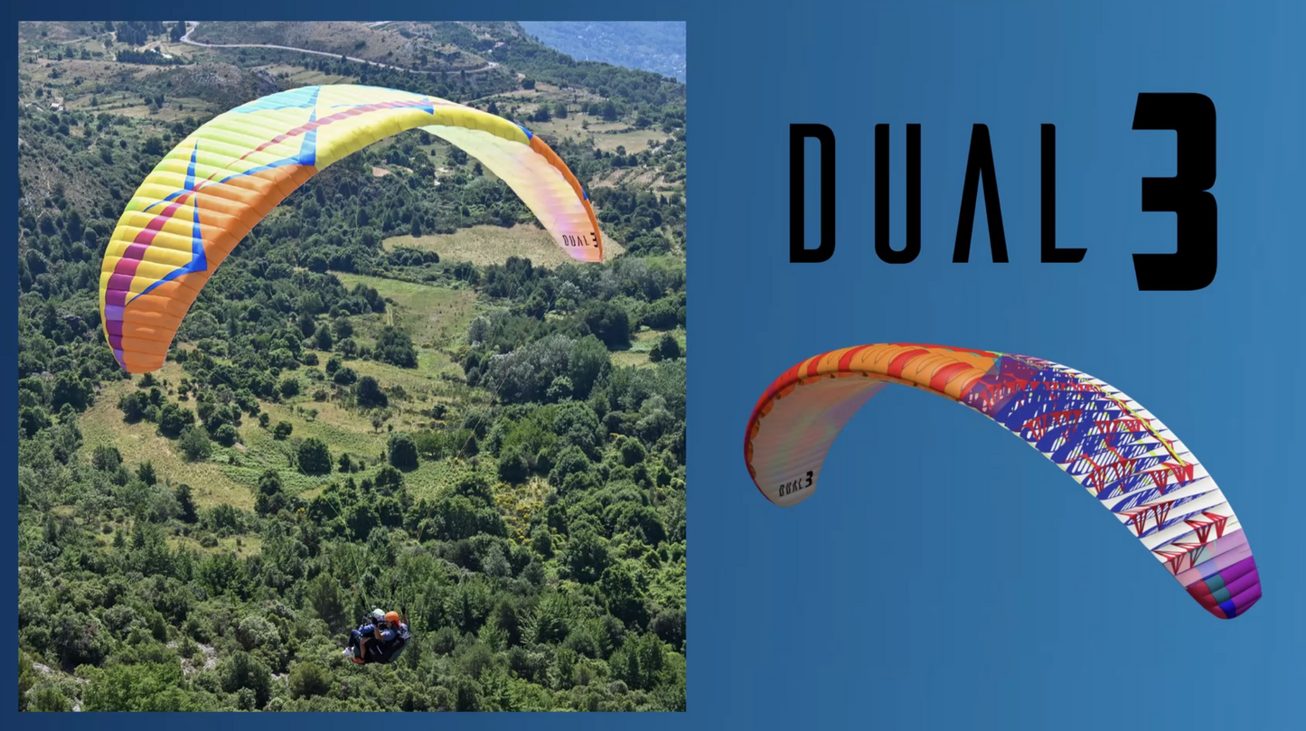 Parapente biplace BGD Dual 3
