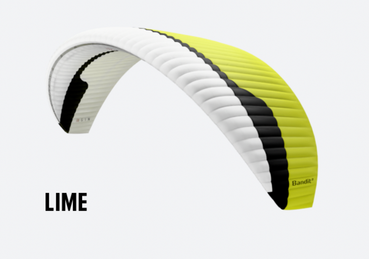 Parapente progression GIN BANDIT 2 GIN