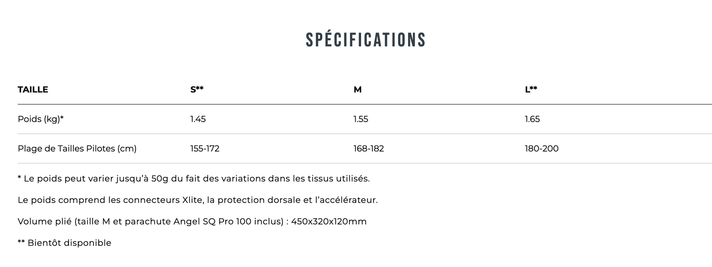 Sellette de compétition Sublite - OZONE