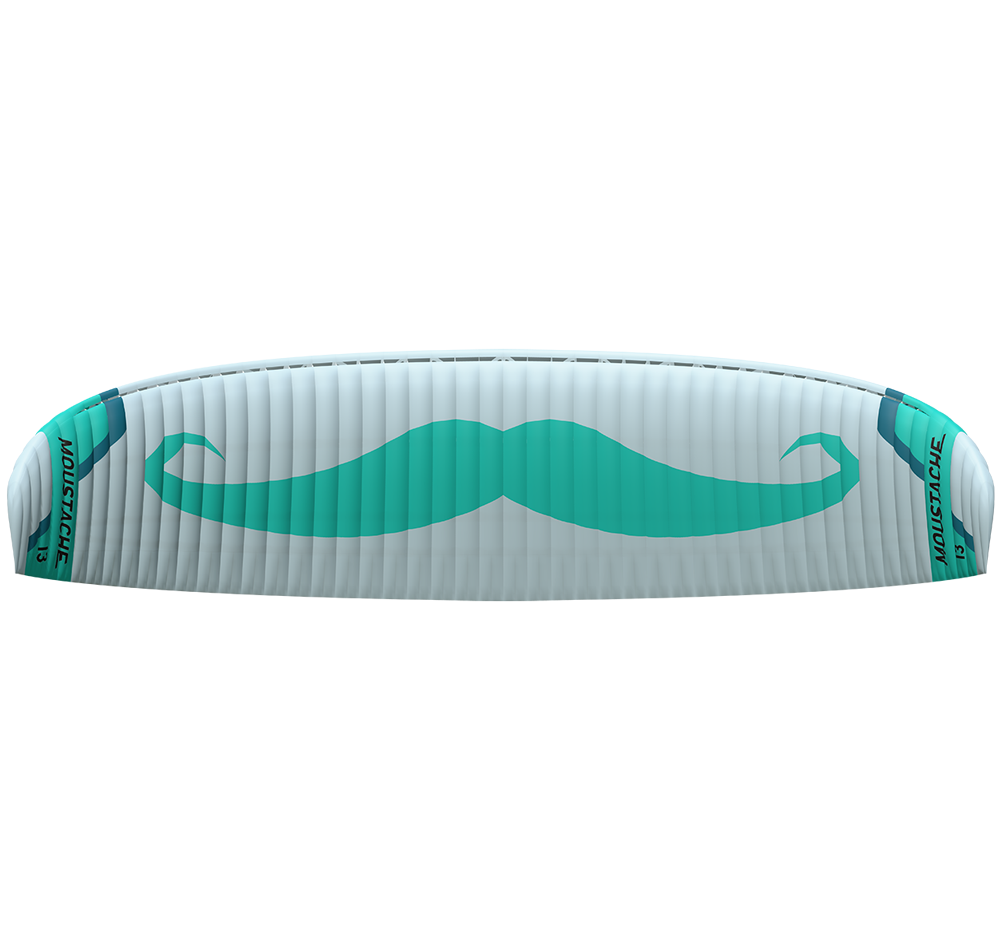 Flare Moustache 2 – Parakite 22m Dove (Blanche et verte) - Démo