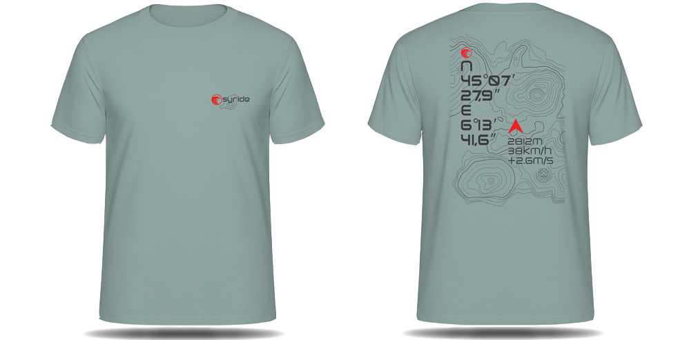 SYRIDE - T-shirt MAP