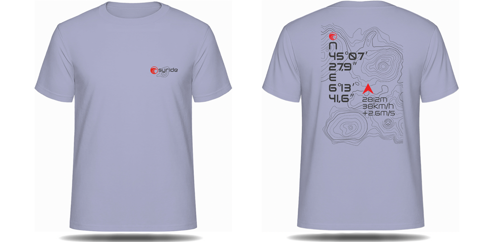 SYRIDE - T-shirt MAP