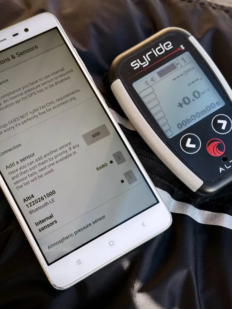 Syride Alti V4 Altimetre et Vario parapente