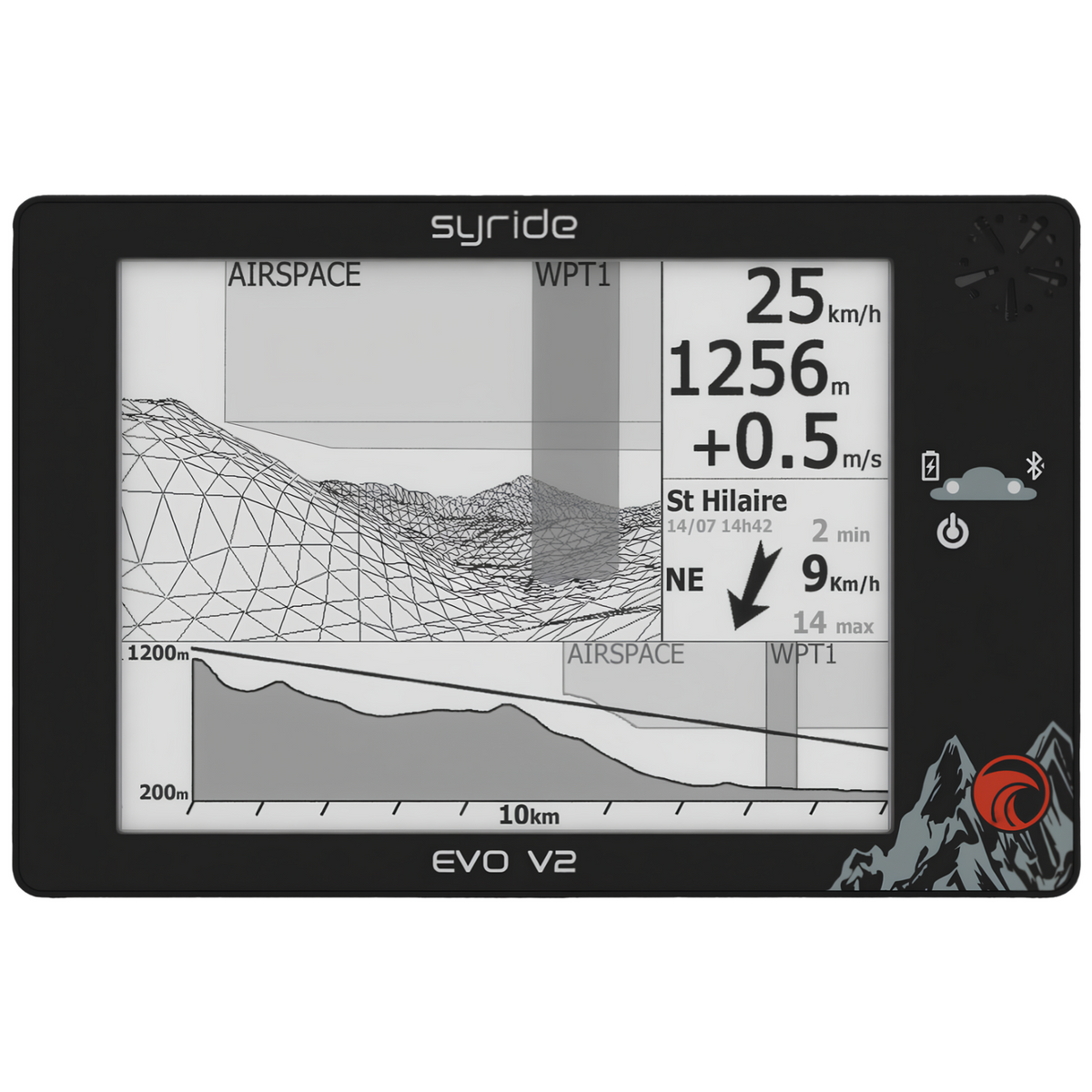 Syride Evolution 2 (EVO 2) Instrument de vol