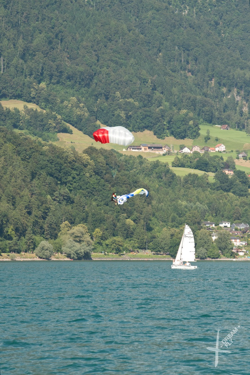 Parachute de secours dirigeable X-Dreamfly X-triangle