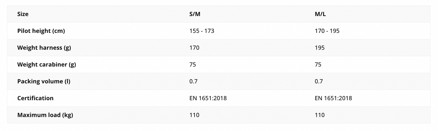 Sellette string Skywalk Sleeve