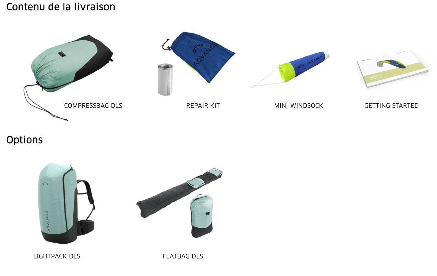 Parapente Advance Sigma 12 DLS