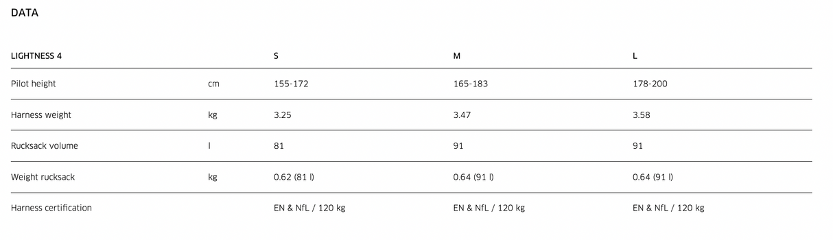 Advance Lightness 4 Sellette Cocon légère XC