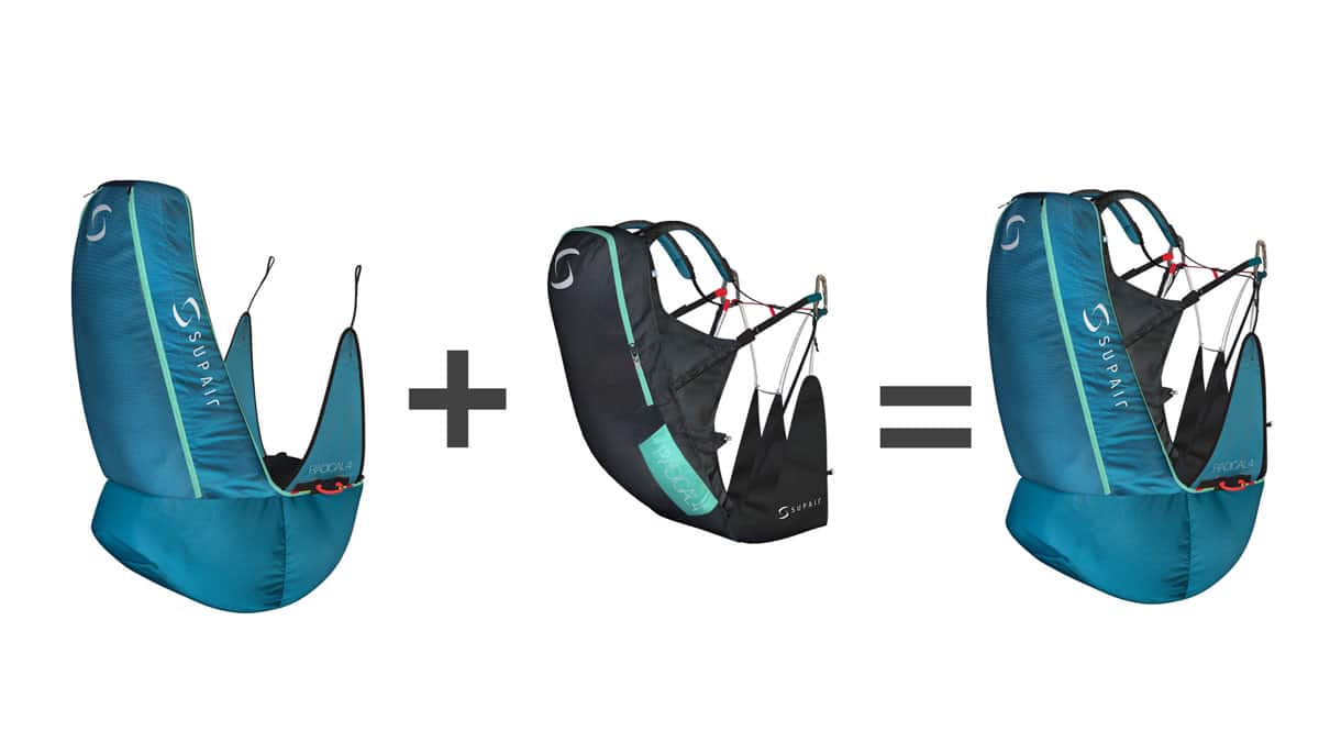 Sac Airbag reversible pour radical 4