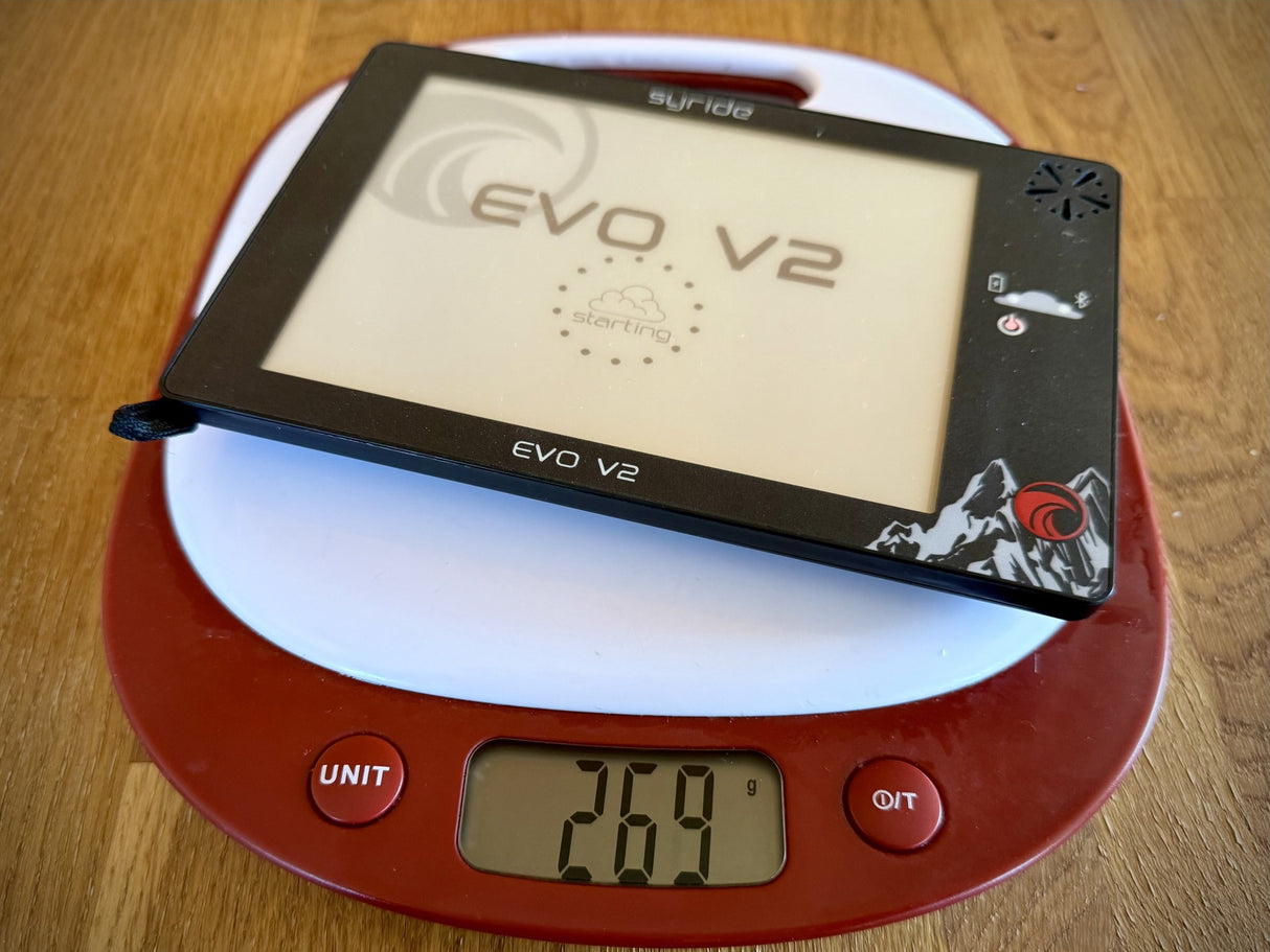 Syride Evolution 2 (EVO 2) Instrument de vol