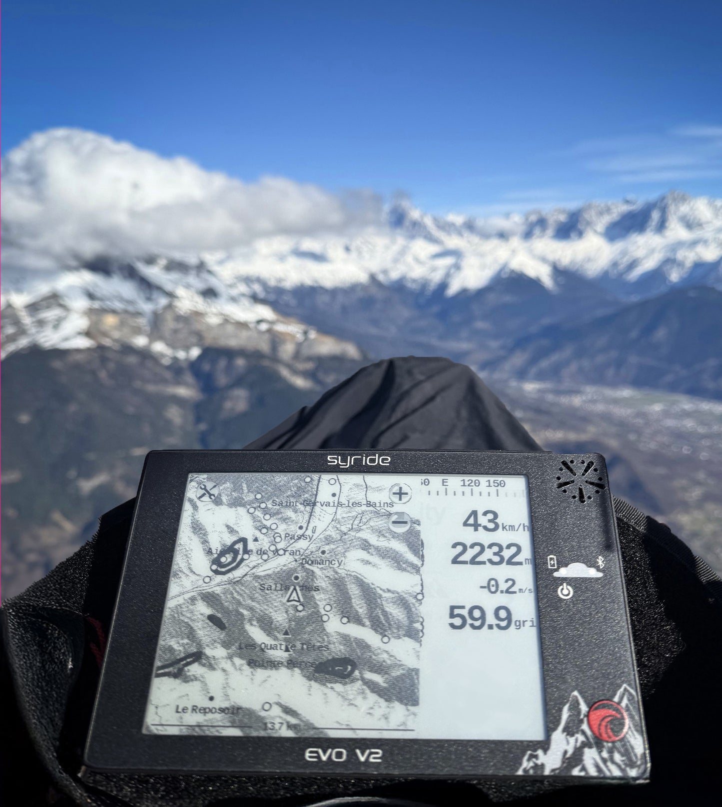 Das Evolution-Fluginstrument von Syride SYS