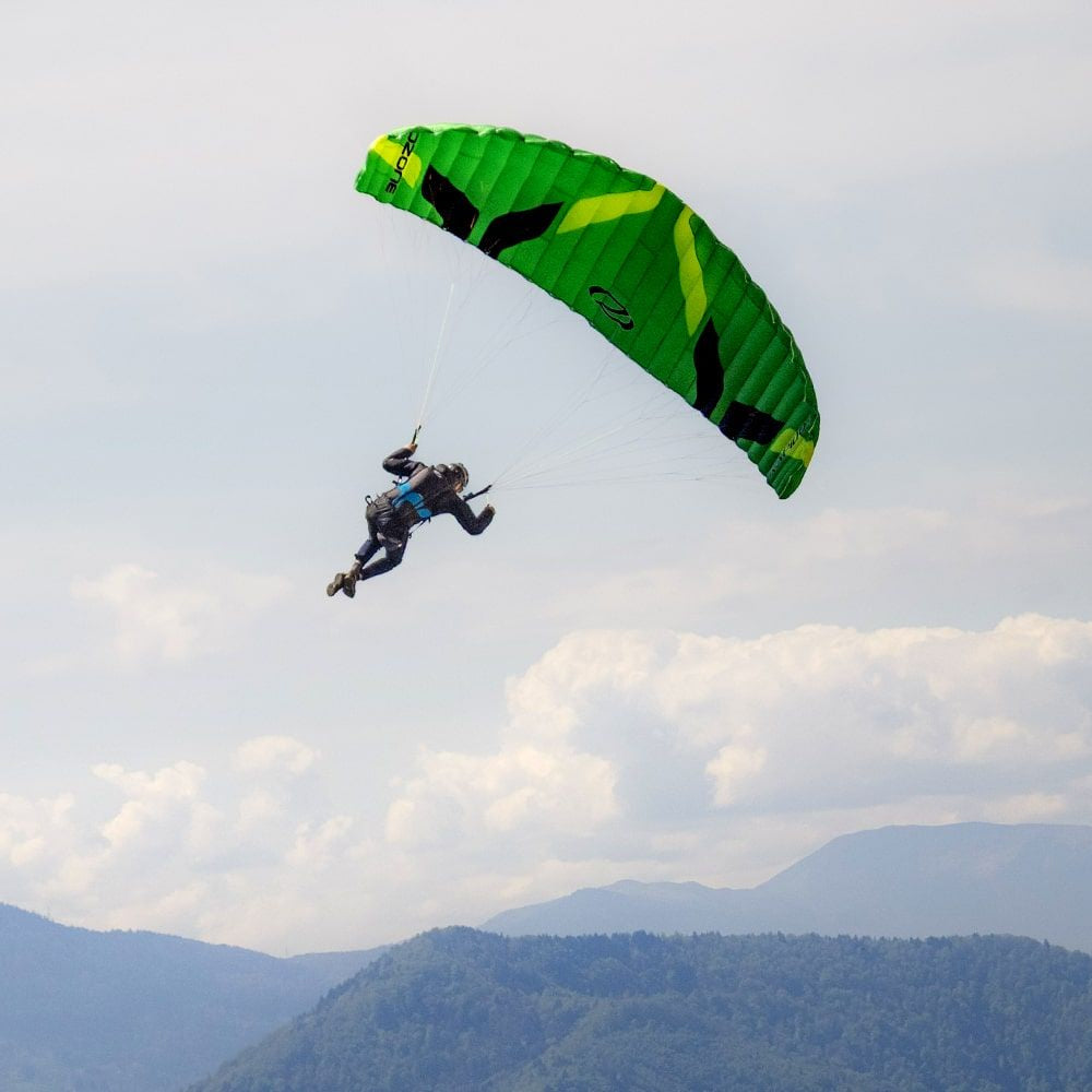 Voiles de Speed riding et Speed-Flying