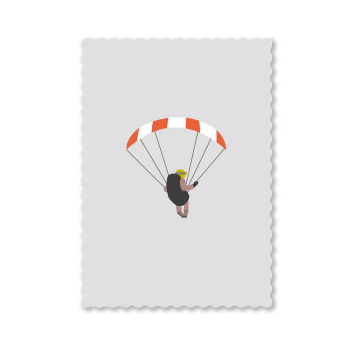 Carte postale parapente RoardTyping