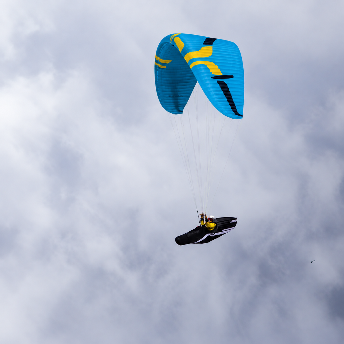 Ozone Alpina 5 – Parapente EN-C 2 lignes ML Bleu - Démo