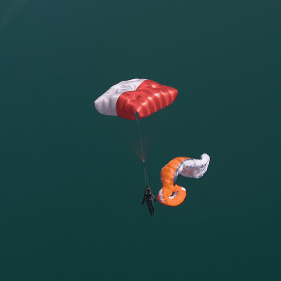 Parachute Biplace Supair Fluid Light Evo