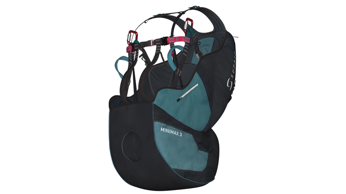 Sellette biplace passager Supair Minimax 3