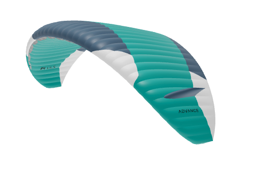 VLE066 - Parapente occasion - ADVANCE - Pi ULS - EN-A - Taille 22 - Spectra - version Normale - PTV 67-92kg