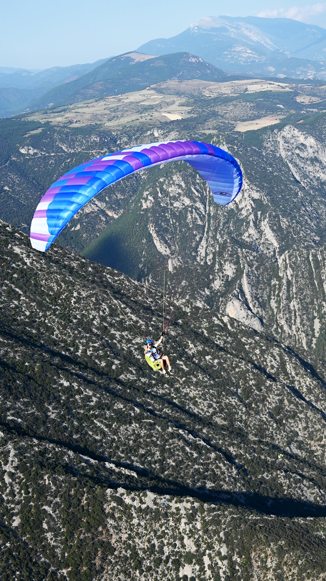 VLE057 - Parapente occasion - BGD - Anda - EN-A - taille ML - bleu - PTV 85-108kg