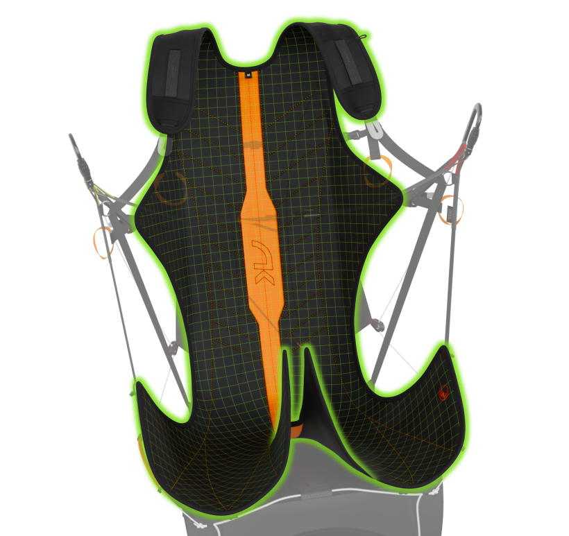 Niviuk Kooper P -Sellette Réversible pour hike&fly