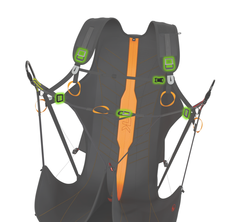 Niviuk Kooper P -Sellette Réversible pour hike&fly