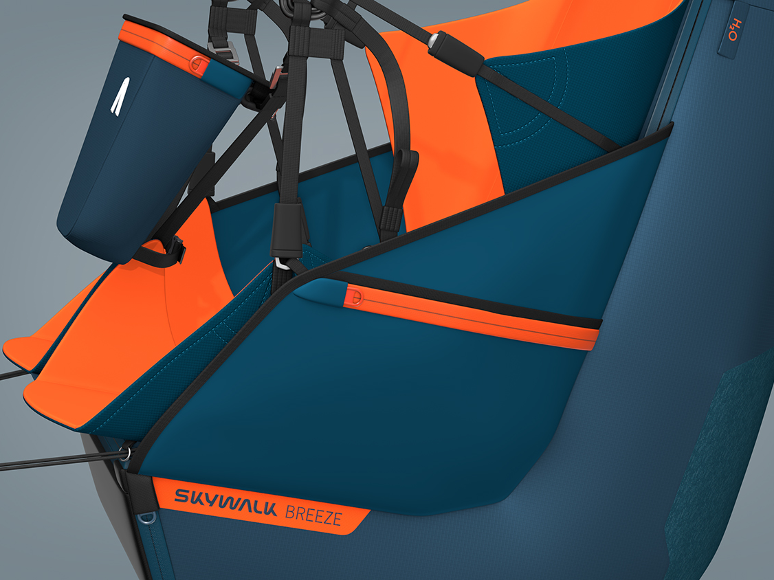 Skywalk BREEZE 2 - Sellette modulable polyvalente