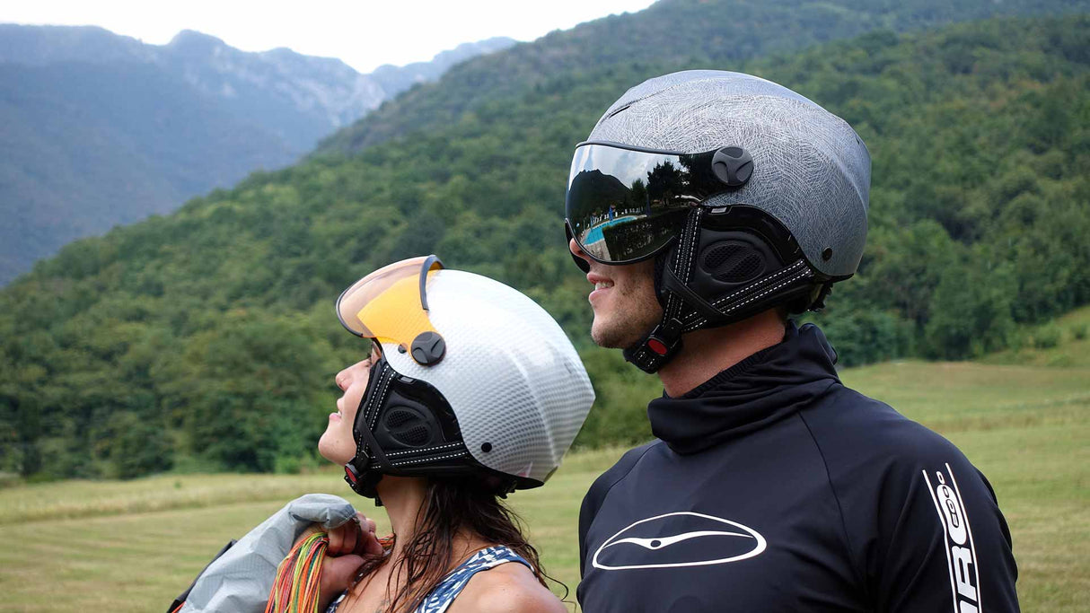 Icaro Nerv 2.0 Paragliding Helmet with Visor