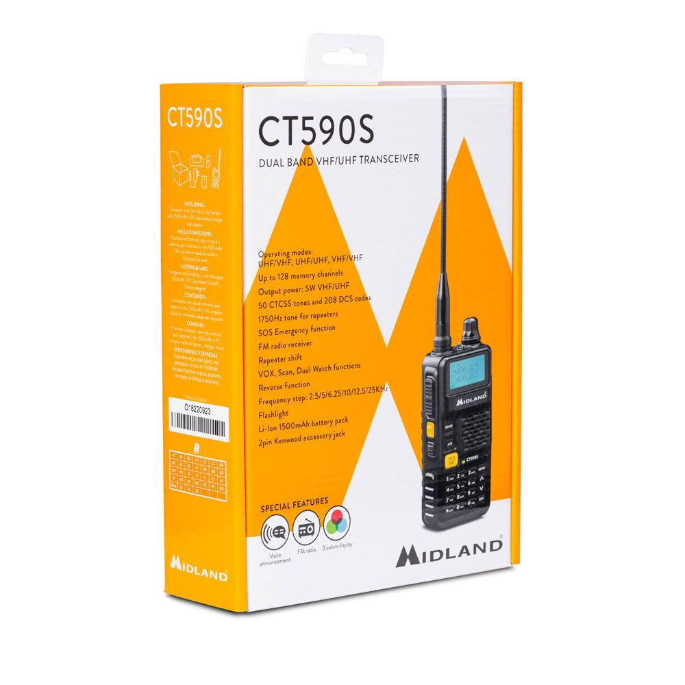 Midland CT590S Radio bi-bande
