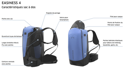 Advance Easiness 4 reversible harness