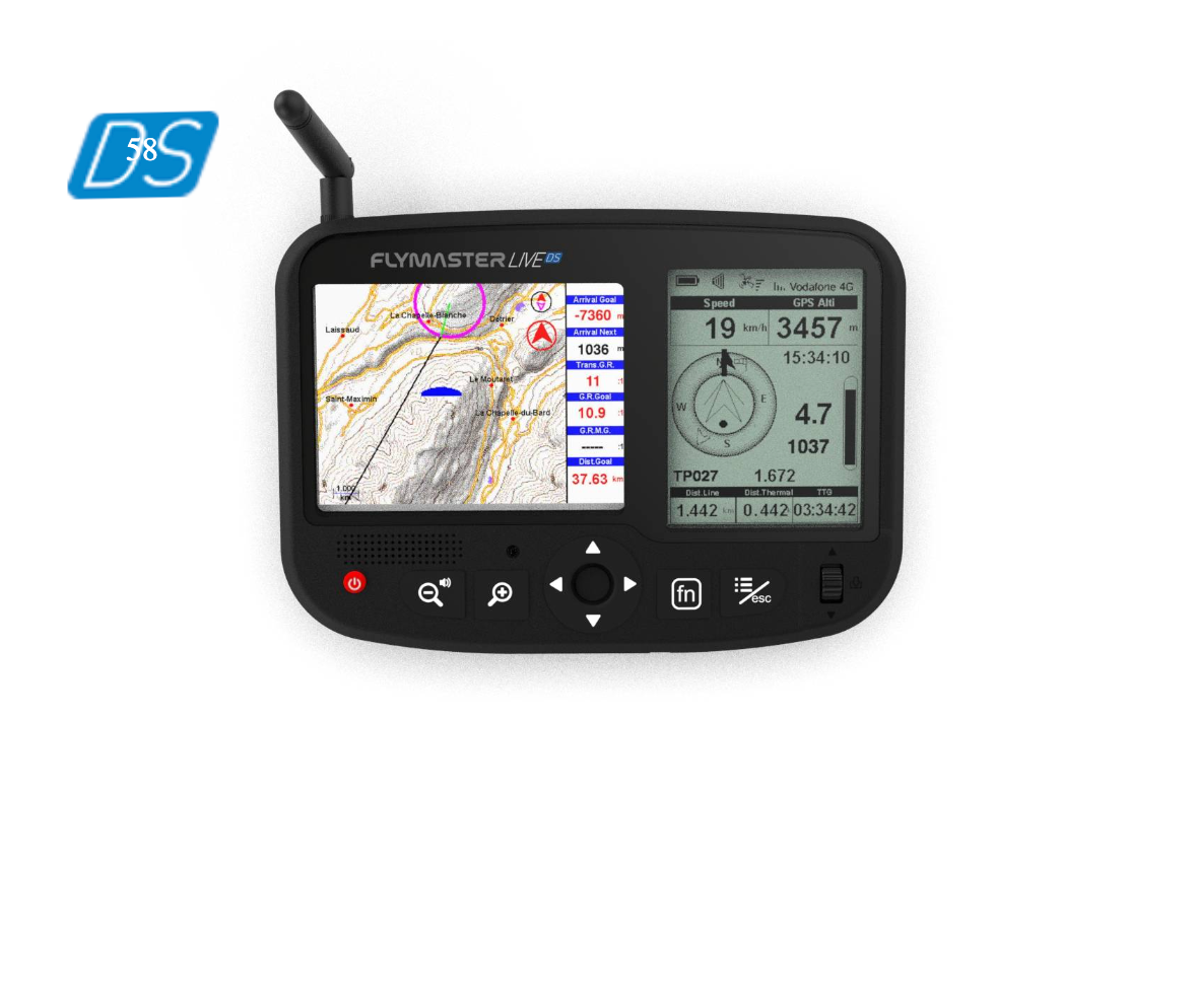 Alti-vario-GPS Flymaster LIVE DS