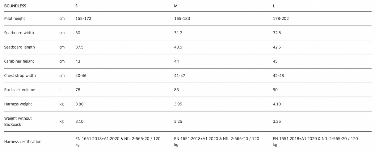 Advance Boundless Sellette réversible