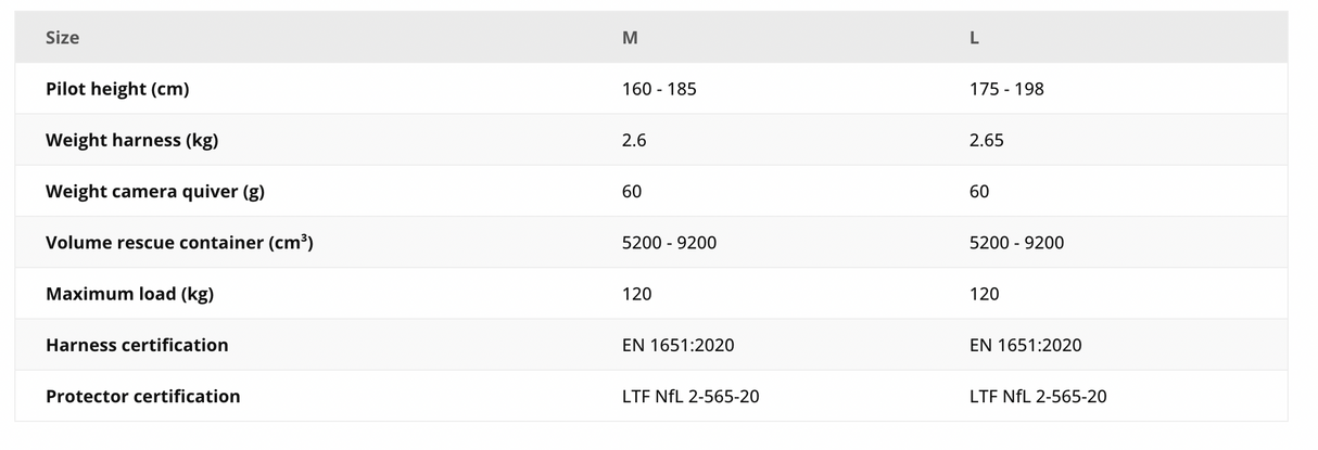 Sellette Biplace pilote SKYWALK GUIDE