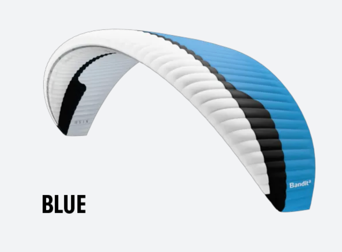 Gin Bandit 2 – Parapente EN-B de progression BLUE - Démo