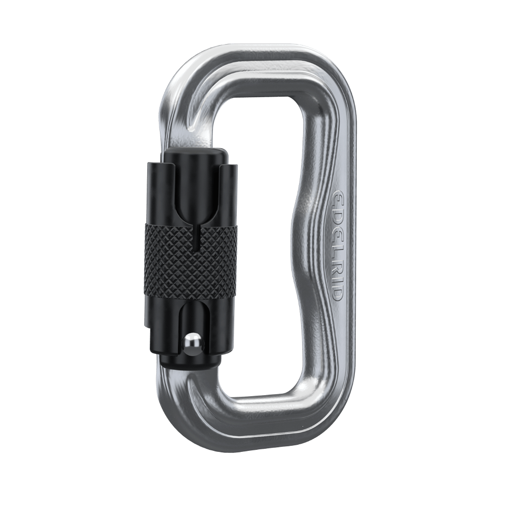 Mousqueton Edelrid FORAS ACIER (unité)