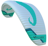 Flare Moustache 2 – Parakite 22m Dove (Blanche et verte) - Démo