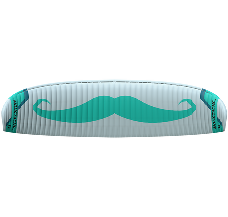 Flare Moustache 2 – Parakite 22m Dove (Blanche et verte) - Démo