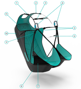 Harnais de speed et parakite Flare PROXY