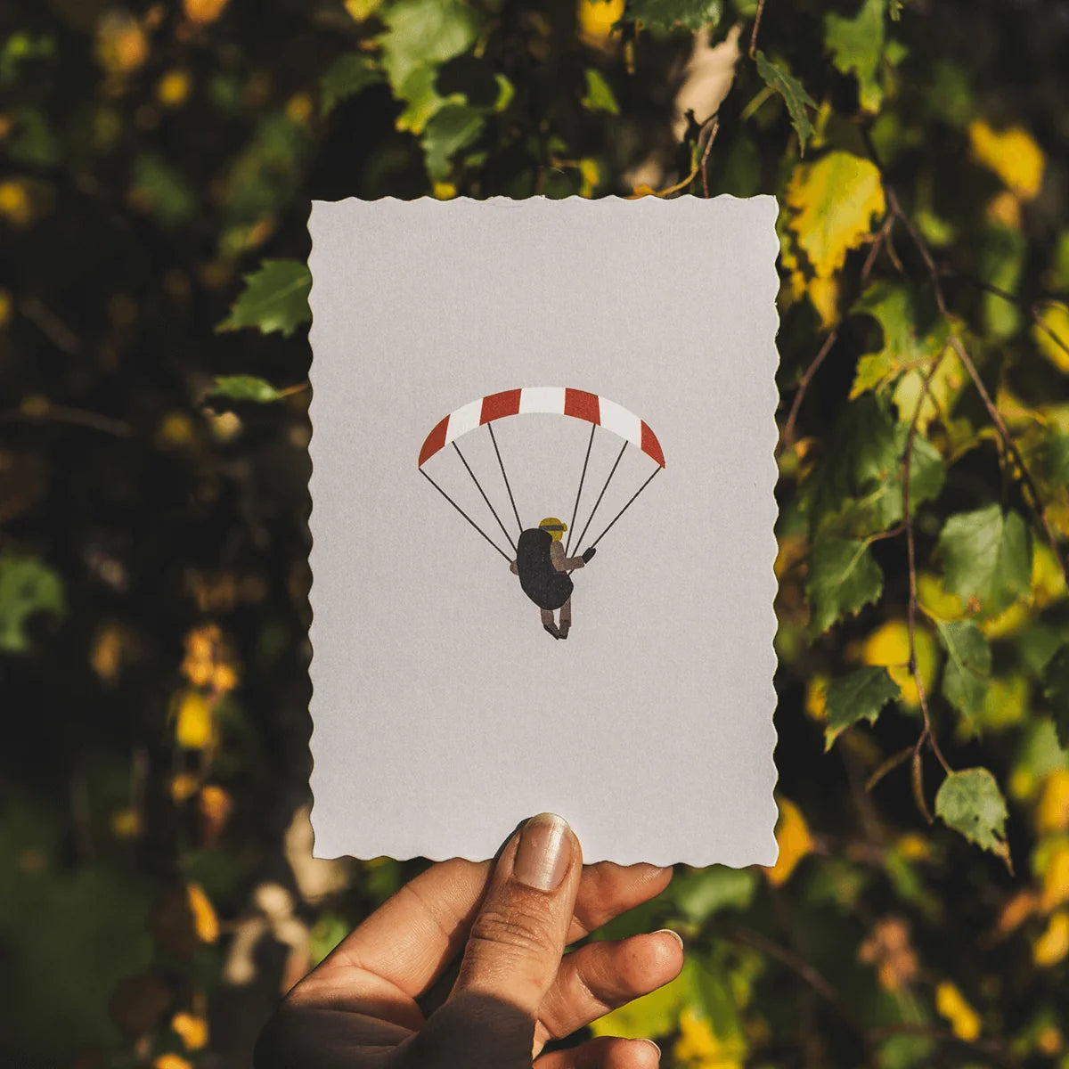Carte postale parapente RoardTyping