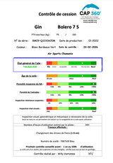 GIN- Bolero 7 - EN-A - Taille S - Verte - ex Parc école