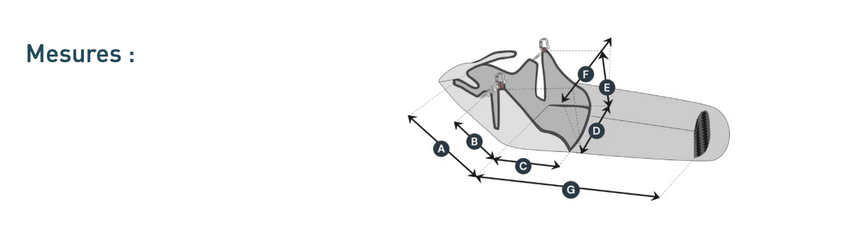 SUP'AIR - STRIKE 3 – Sellette Parapente Cocon Ultralight Polyvalente