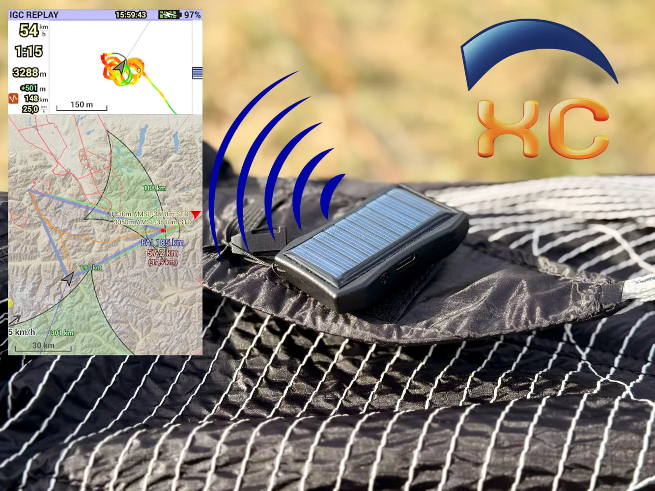 Syride Solar Micro vario solaire ultra léger