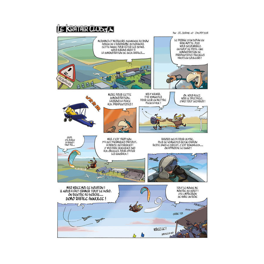 Kratair Club – Saison 2 La BD du parapentiste