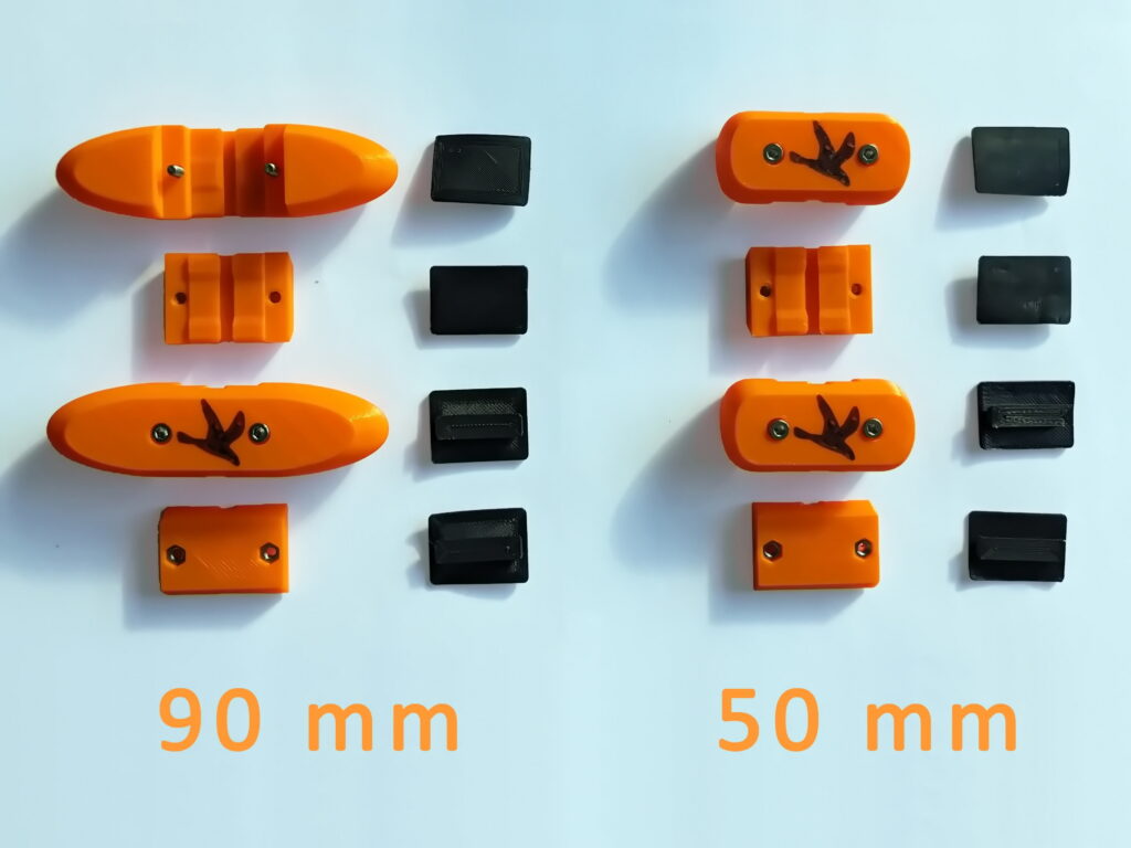 Chouka Bars: commandes de pilotage aux arrières