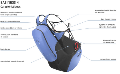 Advance Easiness 4 reversible harness